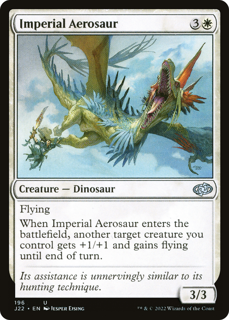 Imperial Aerosaur (196) [Jumpstart 2022] - Deck Out Gaming