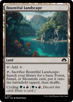 Bountiful Landscape (217) [Modern Horizons 3] foil - Deck Out Gaming