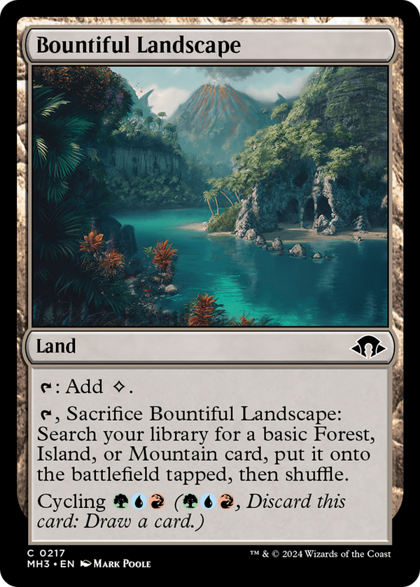 Bountiful Landscape (217) [Modern Horizons 3] - Deck Out Gaming