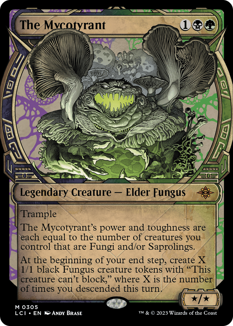 The Mycotyrant (Showcase) (305) [The Lost Caverns of Ixalan] foil - Deck Out Gaming