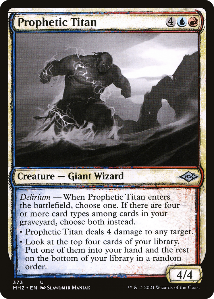 Prophetic Titan (Showcase) (373) [Modern Horizons 2] foil - Deck Out Gaming