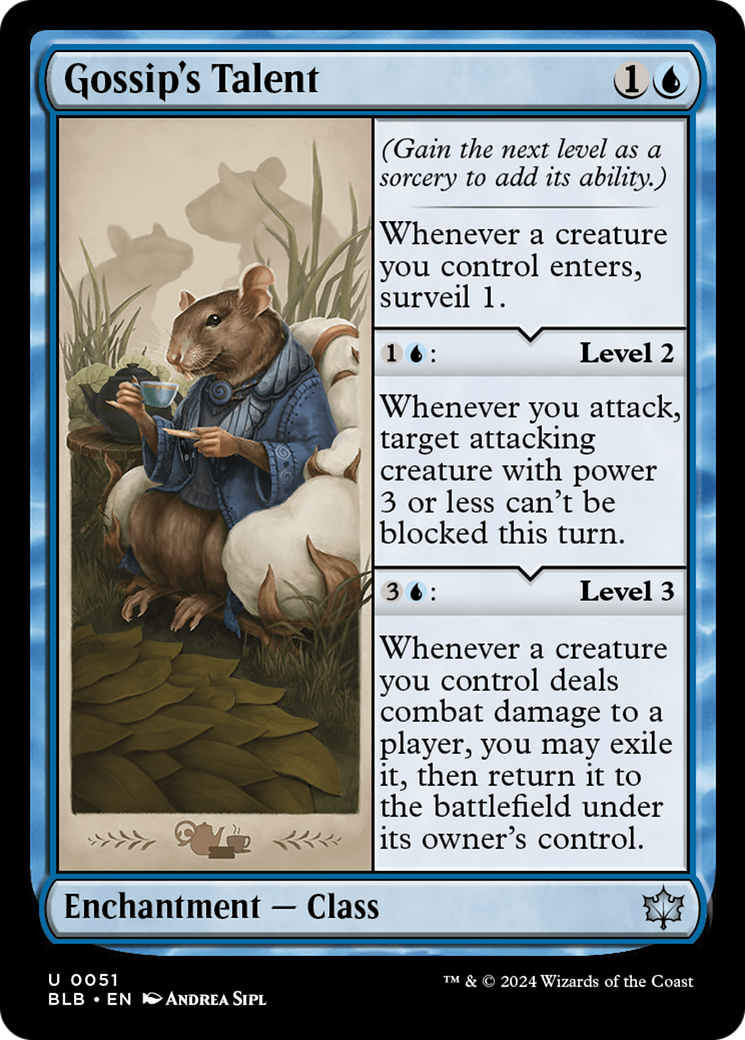 Gossip's Talent (51) [Bloomburrow] - Deck Out Gaming