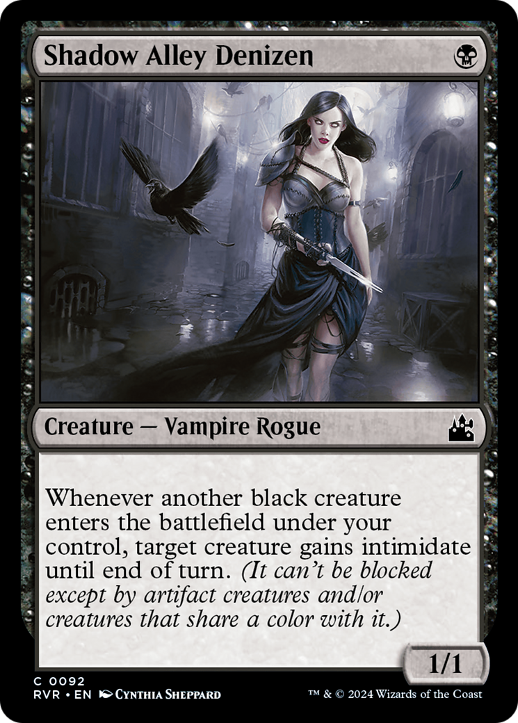 Shadow Alley Denizen (92) [Ravnica Remastered] foil - Deck Out Gaming