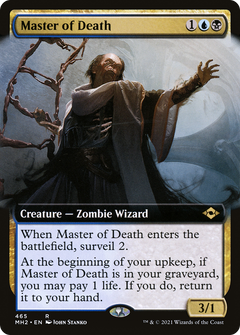 Master of Death (Extended Art) (465) [Modern Horizons 2] - Deck Out Gaming