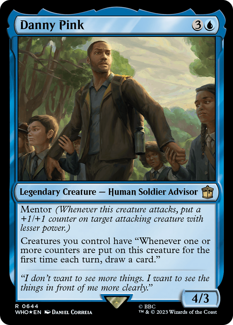 Danny Pink (Surge Foil) (644) [Doctor Who] foil - Deck Out Gaming