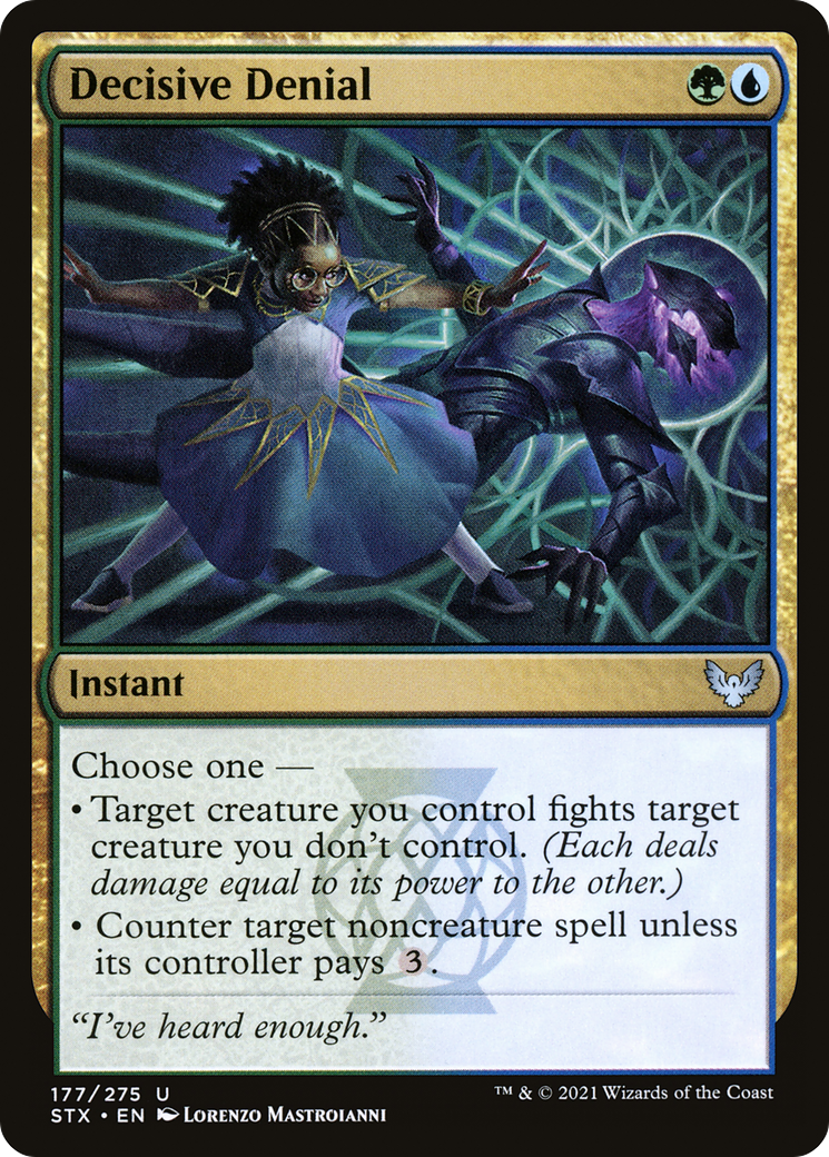 Decisive Denial (177) [Strixhaven: School of Mages] - Deck Out Gaming