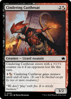 Cindering Cutthroat (208) [Bloomburrow] foil - Deck Out Gaming
