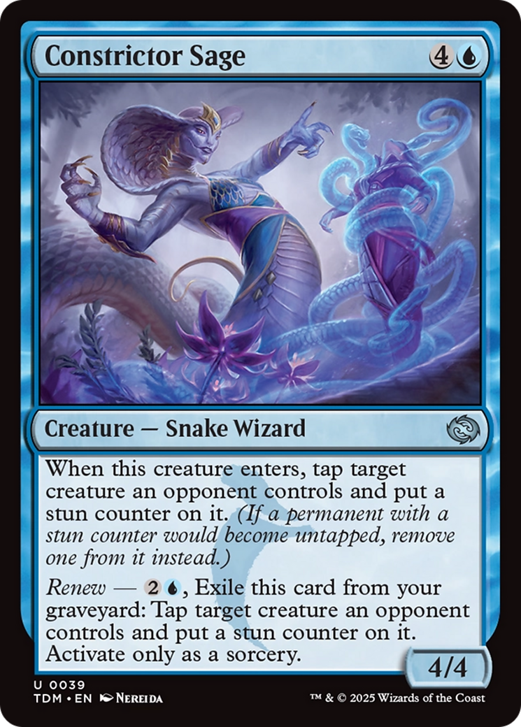 Constrictor Sage (39) [Tarkir: Dragonstorm] - Deck Out Gaming