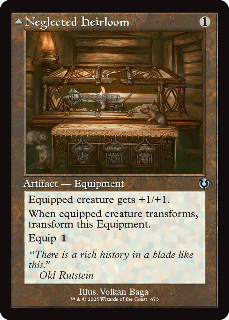 Neglected Heirloom (Retro Frame) (473) [Innistrad Remastered] foil - Deck Out Gaming