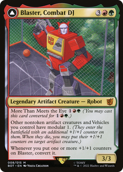 Blaster, Combat DJ (8) [Transformers] - Deck Out Gaming