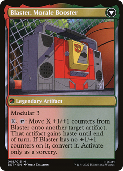 Blaster, Combat DJ (8) [Transformers] foil - Deck Out Gaming