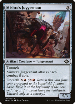 Mishra's Juggernaut (161) [The Brothers' War] - Deck Out Gaming
