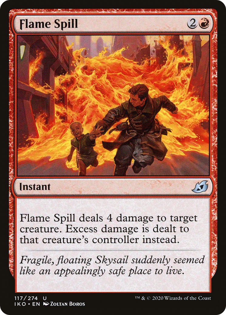 Flame Spill (117) [Ikoria: Lair of Behemoths] foil - Deck Out Gaming