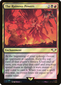 The Ruinous Powers (Surge Foil) (139) [Warhammer 40,000 Commander] foil - Deck Out Gaming