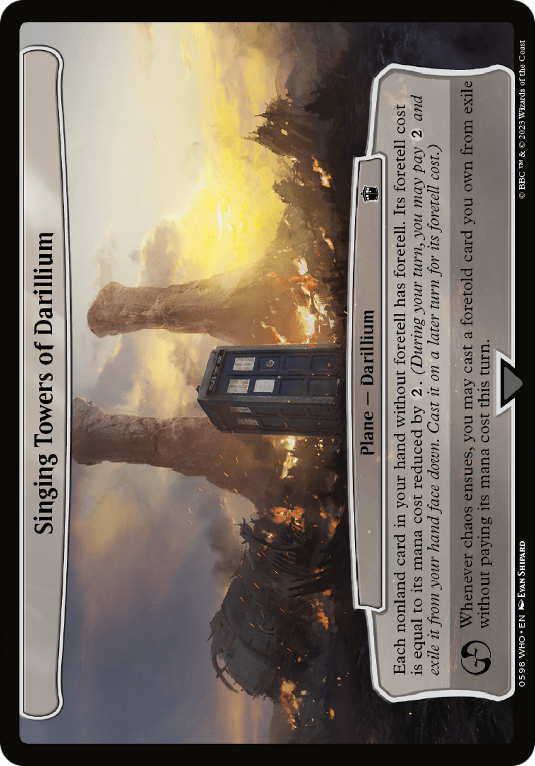 Singing Towers of Darillium (598) [Doctor Who] - Deck Out Gaming