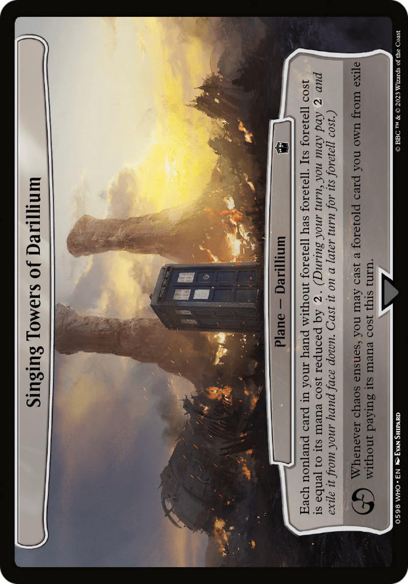 Singing Towers of Darillium (598) [Doctor Who] - Deck Out Gaming