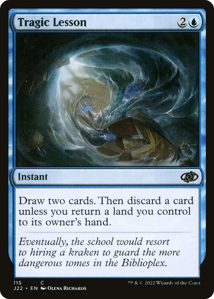 Tragic Lesson (115) [Jumpstart 2022] - Deck Out Gaming