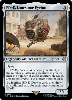 ED-E, Lonesome Eyebot (131) [Fallout] foil - Deck Out Gaming