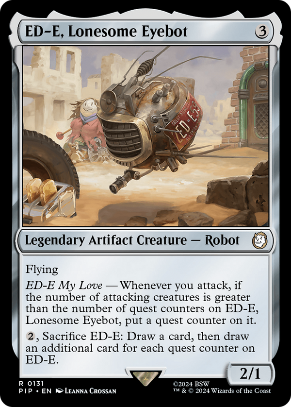 ED-E, Lonesome Eyebot (131) [Fallout] foil - Deck Out Gaming