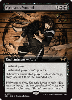 Grievous Wound (Extended Art) (375) [Duskmourn: House of Horror] - Deck Out Gaming
