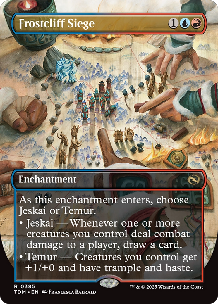Frostcliff Siege (Borderless) (385) [Tarkir: Dragonstorm] - Deck Out Gaming