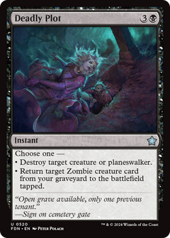 Deadly Plot (520) [Foundations] - Deck Out Gaming