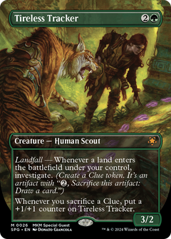 Tireless Tracker (Borderless) (26) [Special Guests] - Deck Out Gaming