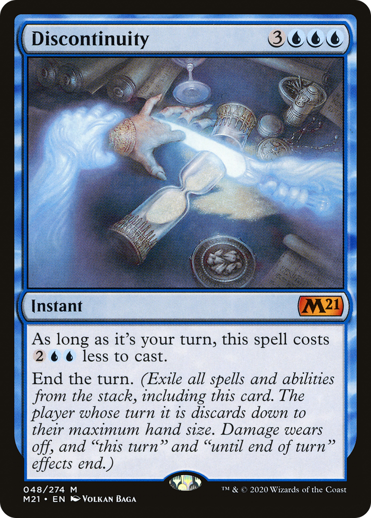 Discontinuity (48) [Core Set 2021] foil - Deck Out Gaming