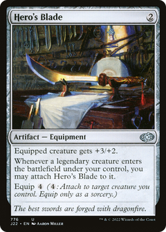 Hero's Blade (776) [Jumpstart 2022] - Deck Out Gaming