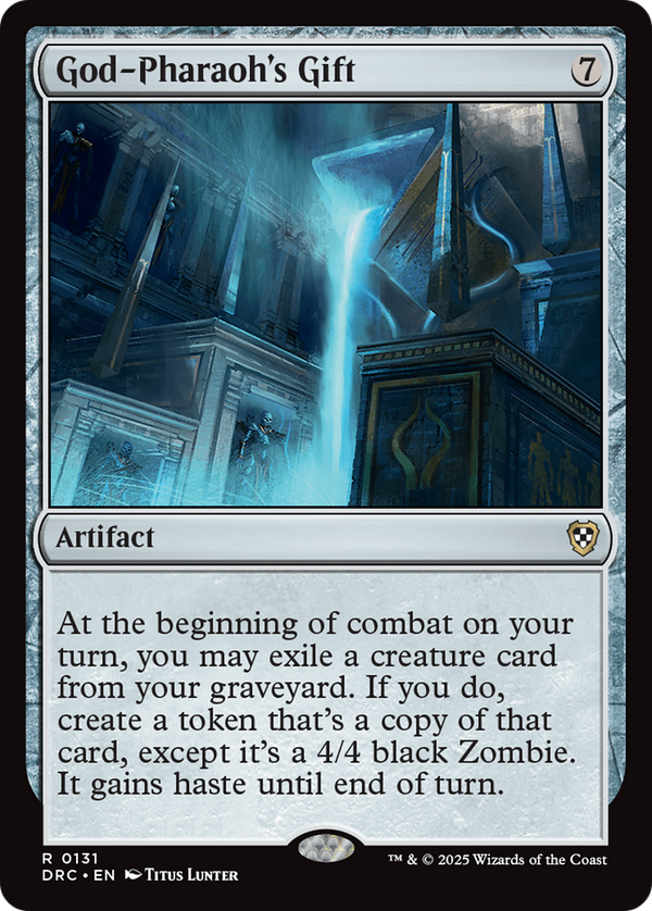 God-Pharaoh's Gift (131) [Commander: Aetherdrift] - Deck Out Gaming