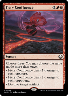 Fiery Confluence (226) [The Lost Caverns of Ixalan Commander] - Deck Out Gaming