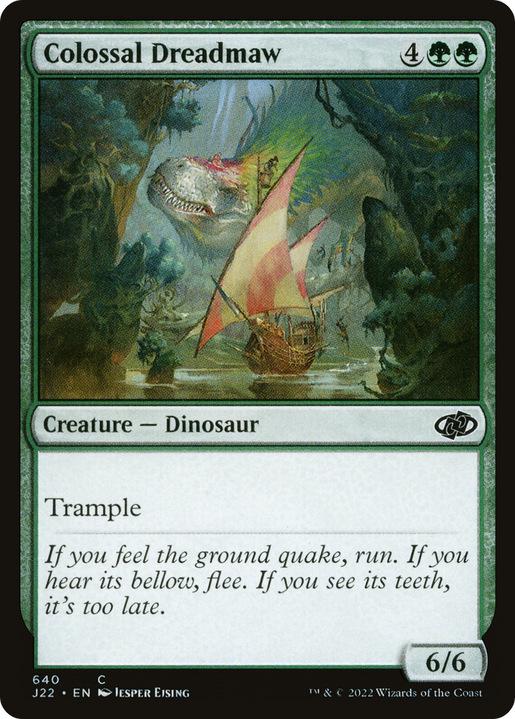 Colossal Dreadmaw (640) [Jumpstart 2022] - Deck Out Gaming