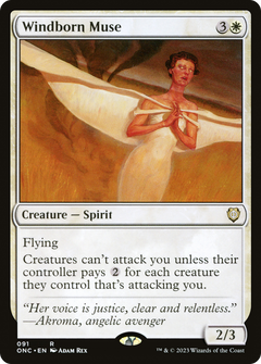 Windborn Muse (91) [Phyrexia: All Will Be One Commander] - Deck Out Gaming