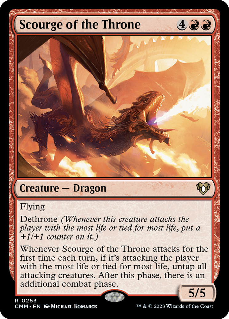 Scourge of the Throne (253) [Commander Masters] - Deck Out Gaming