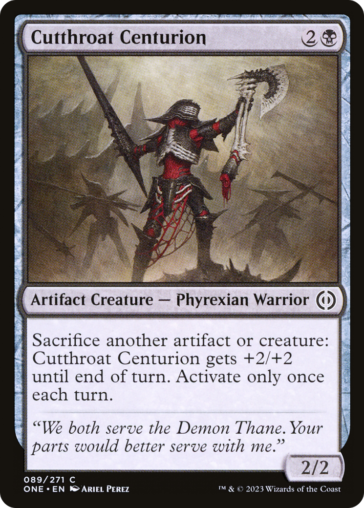 Cutthroat Centurion (89) [Phyrexia: All Will Be One] - Deck Out Gaming