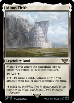Minas Tirith (256) [The Lord of the Rings: Tales of Middle-earth] foil - Deck Out Gaming