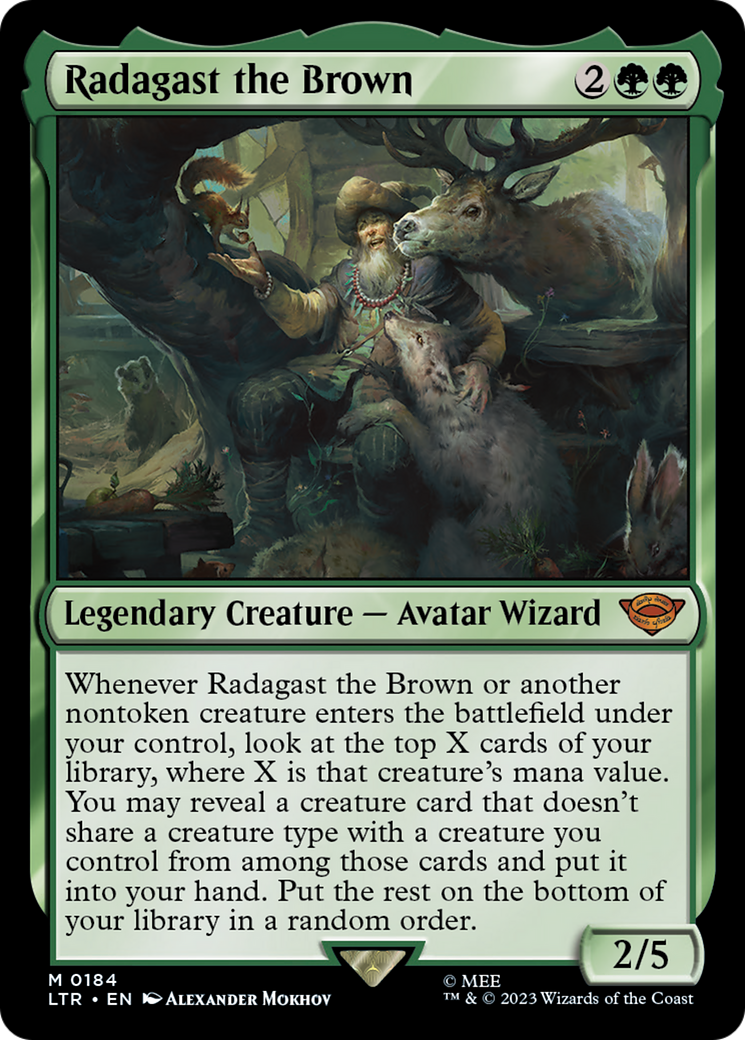Radagast the Brown (184) [The Lord of the Rings: Tales of Middle-earth] - Deck Out Gaming
