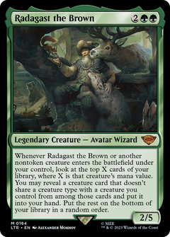 Radagast the Brown (184) [The Lord of the Rings: Tales of Middle-earth] foil - Deck Out Gaming