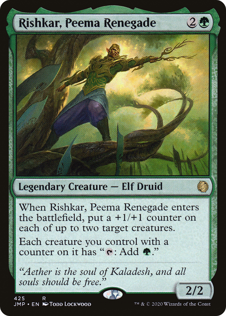 Rishkar, Peema Renegade (425) [Jumpstart] - Deck Out Gaming