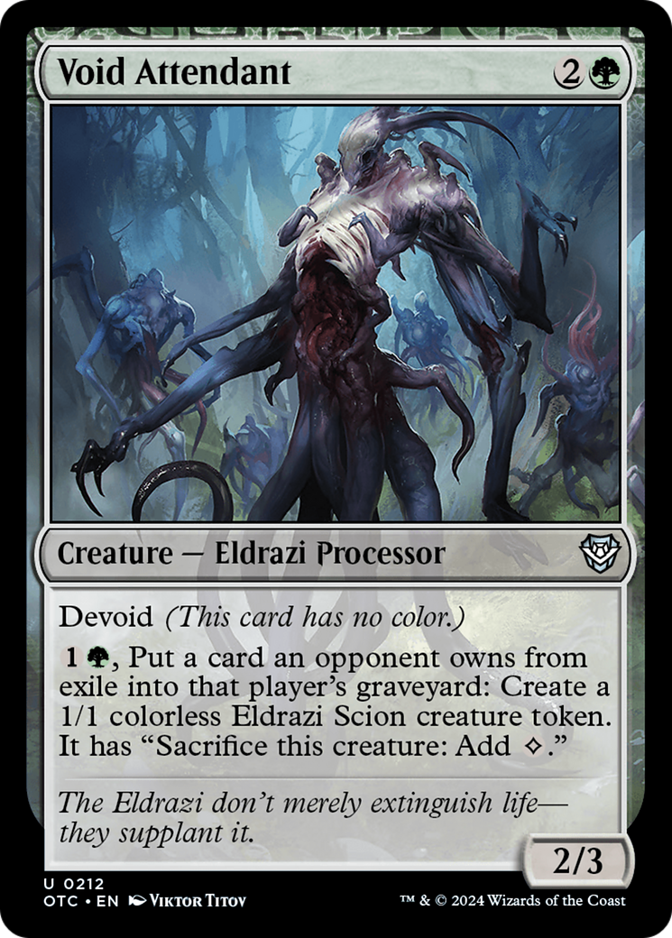 Void Attendant (212) [Outlaws of Thunder Junction Commander] - Deck Out Gaming