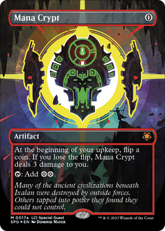 Mana Crypt (0017a) (Borderless) (17a) [Special Guests] foil - Deck Out Gaming