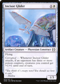 Incisor Glider (15) [Phyrexia: All Will Be One] foil - Deck Out Gaming