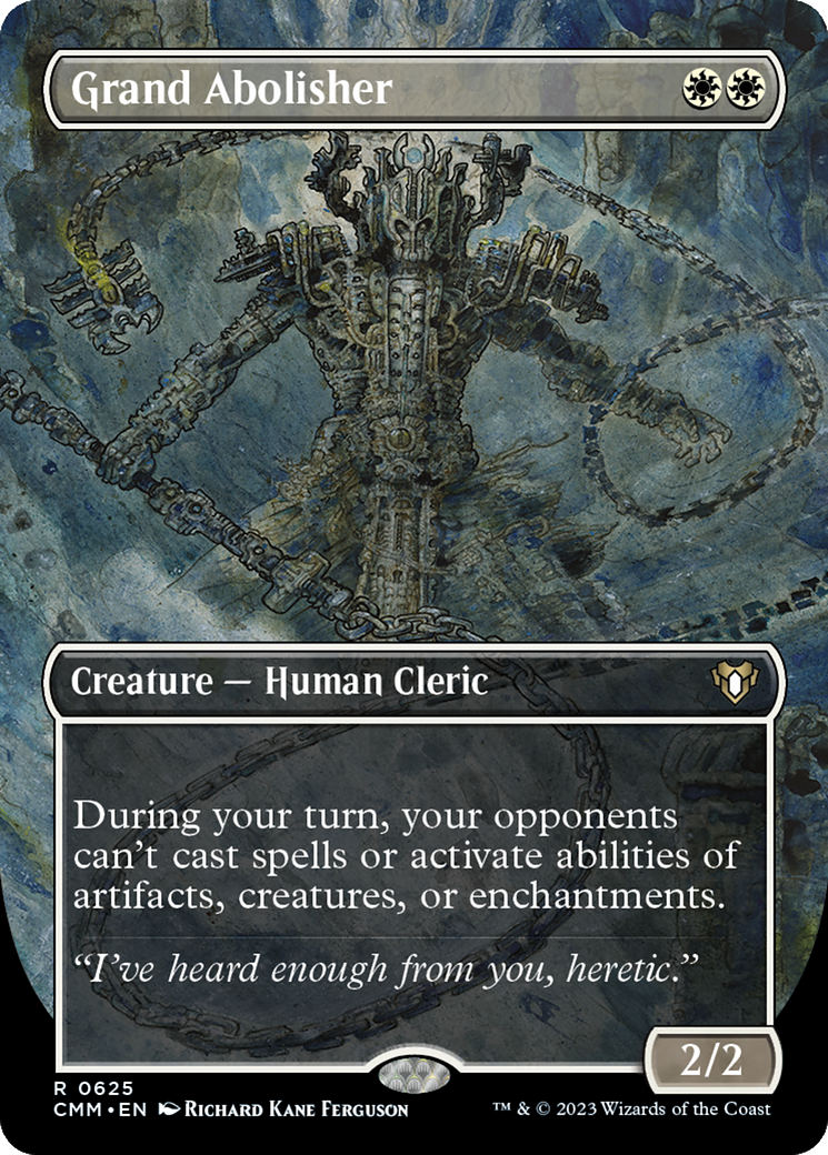 Grand Abolisher (Borderless) (625) [Commander Masters] foil - Deck Out Gaming
