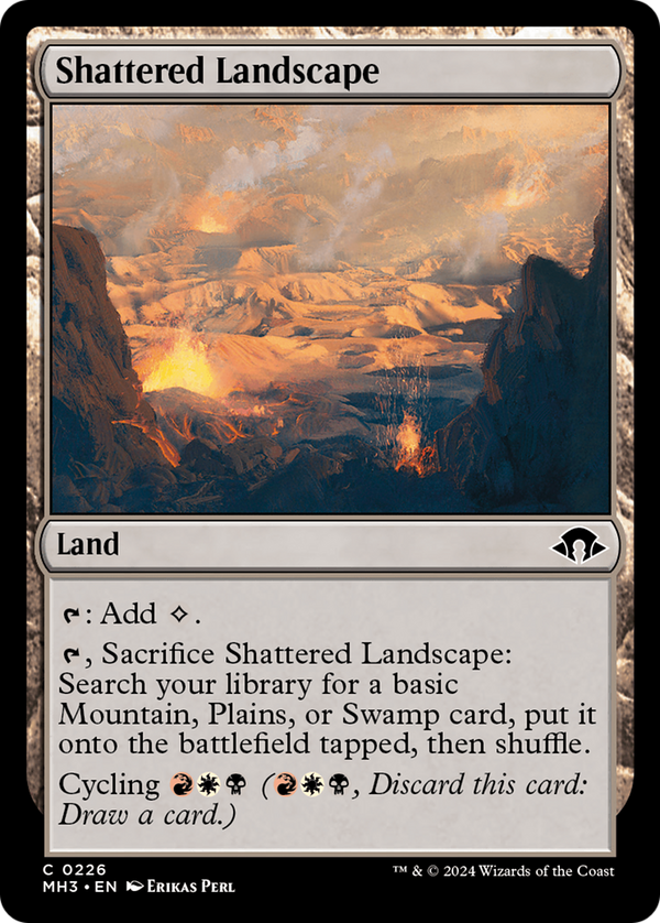 Shattered Landscape (226) [Modern Horizons 3] - Deck Out Gaming