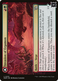 Invasion of Ergamon (233) [March of the Machine] foil - Deck Out Gaming