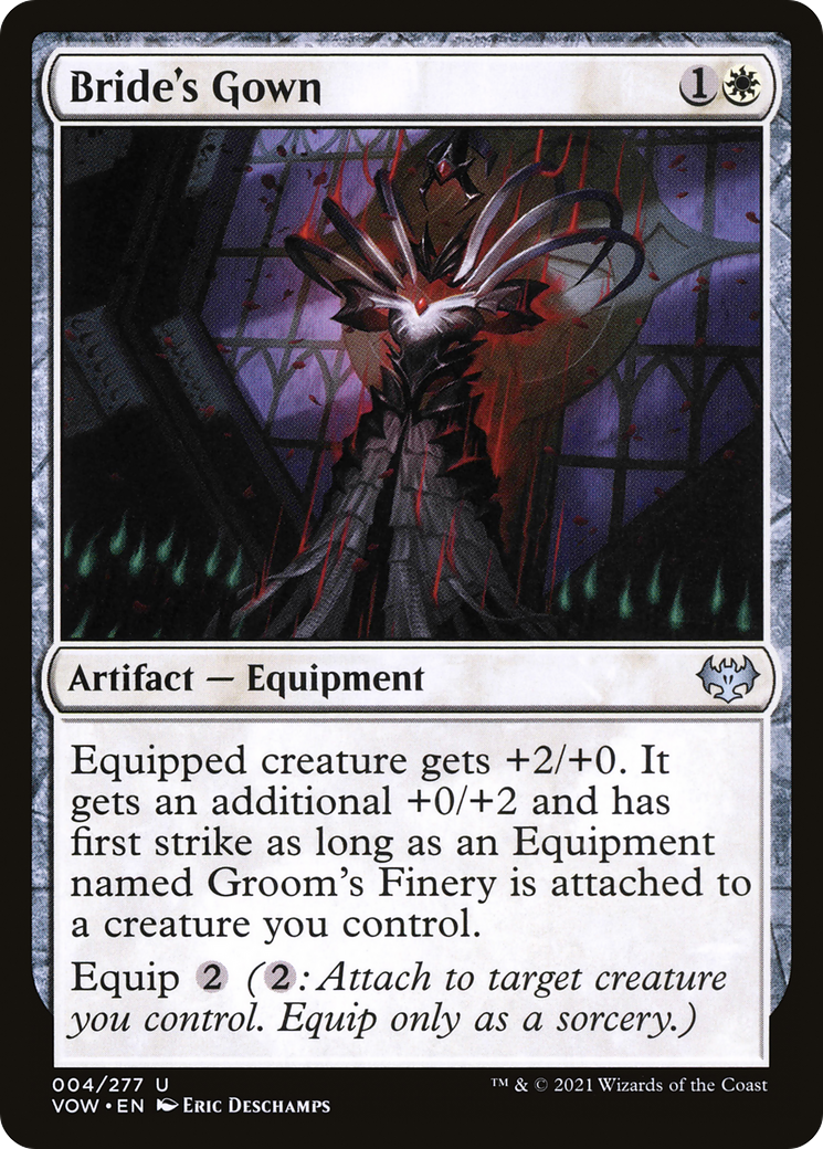 Bride's Gown (4) [Innistrad: Crimson Vow] - Deck Out Gaming