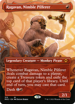 Ragavan, Nimble Pilferer (Borderless) (315) [Modern Horizons 2] - Deck Out Gaming