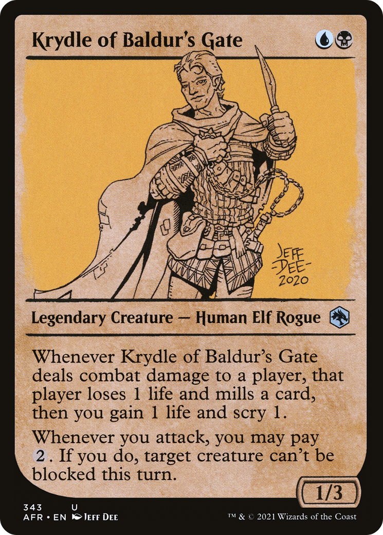 Krydle of Baldur's Gate (343) [Adventures in the Forgotten Realms] - Deck Out Gaming