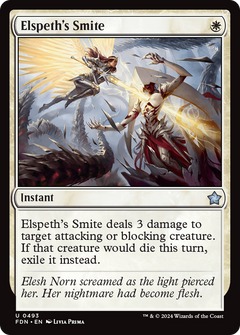 Elspeth's Smite (493) [Foundations] - Deck Out Gaming