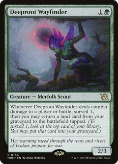 Deeproot Wayfinder (184) [March of the Machine] foil - Deck Out Gaming